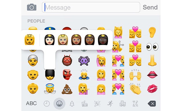 Apple releases software update IOS 8.3 emojis in different skin tones