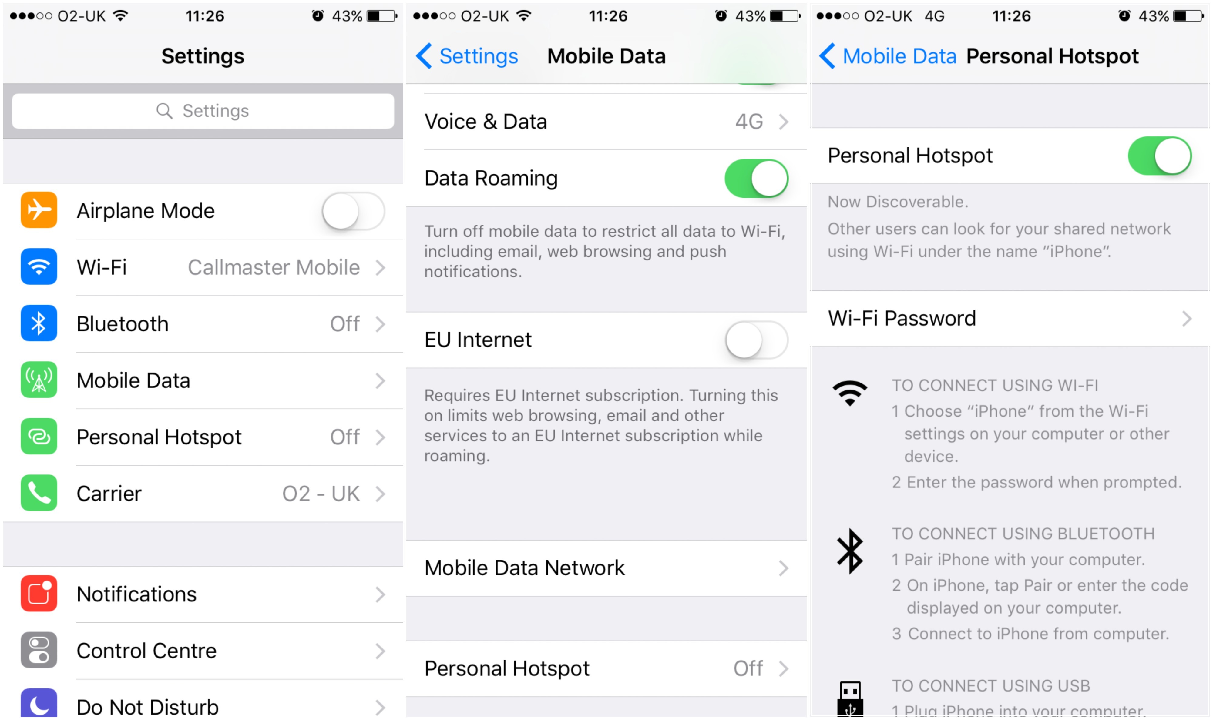How to use Apple's Personal Hotspot